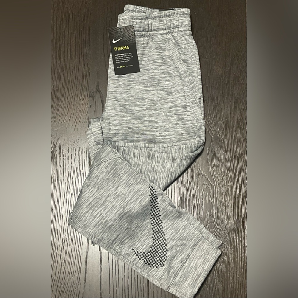 Nike Kids Heather Gray Joggers